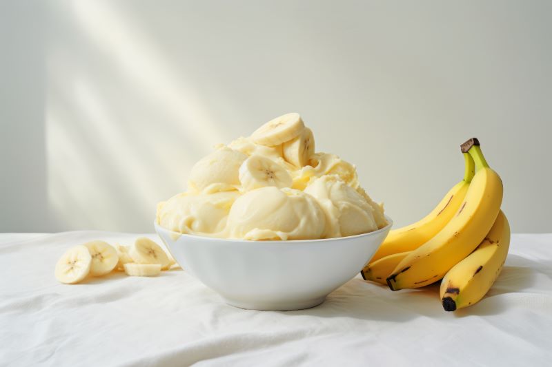 Kefir-Eiscreme ohne Zucker – Probiotische Eis-Alternative